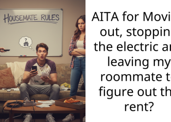 AITA for Moving out, stopping the electric and leaving my roommate to figure out the rent?