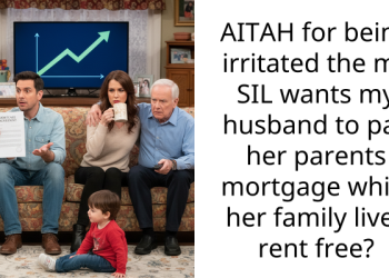 AITAH for being irritated the my SIL wants my husband to pay her parents mortgage while her family lives rent free?