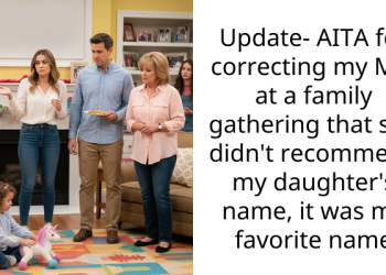 Update- AITA for correcting my MIL at a family gathering that she didn’t recommend my daughter’s name, it was my favorite name
