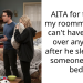 AITA for telling my roommate she can’t have her bf over anymore after he slept with someone in my bed?
