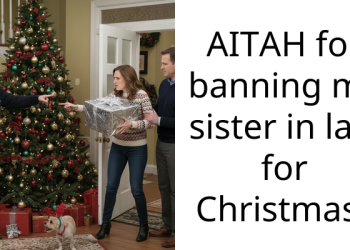 AITAH for banning my sister in law for Christmas?