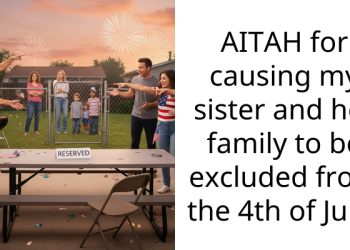 AITAH for causing my sister and her family to be excluded from the 4th of July?