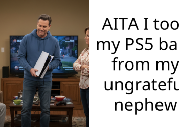 AITA I took my PS5 back from my ungrateful nephew
