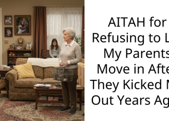 AITAH for Refusing to Let My Parents Move in After They Kicked Me Out Years Ago?
