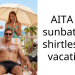 AITA for sunbathing shirtless on vacation?