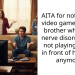 AITA for not playing video games for my brother who has a nerve disorder? and not playing games in front of him at all anymore?