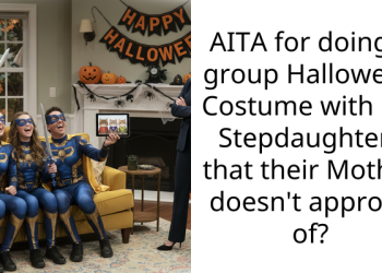 AITA for doing a group Halloween Costume with my Stepdaughters that their Mother doesn’t approve of?
