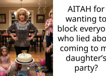 AITAH for wanting to block everyone who lied about coming to my daughter’s party?