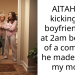 AITAH for kicking my boyfriend out at 2am because of a comment he made about my mom?