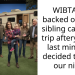 WIBTA if I backed out of a sibling camping trip aftery sister last minueTe decided to take our niece