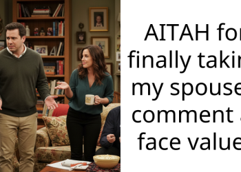 AITAH for finally taking my spouse’s comment at face value?