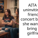 AITA for uninviting my friend to concert because she wanted to bring her girlfriend