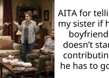 AITA for telling my sister if her boyfriend doesn’t start contributing he has to go?
