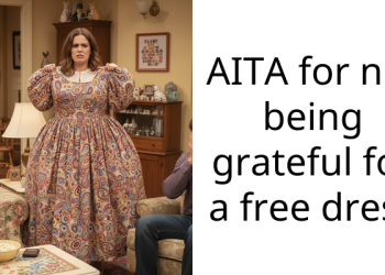 AITA for not being grateful for a free dress