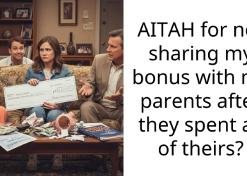 AITAH for not sharing my bonus with my parents after they spent all of theirs?