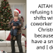 AITAH For refusing to trade shifts with my coworker during Christmas because they have a small kid and I don’t?