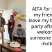 AITA for telling my friends to leave my birthday party after they welcomed someone I didn’t invite?
