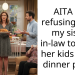AITA for refusing to let my sister in-law to bring her kids to my dinner party?