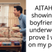 AITAH for showing my boyfriend my underwear to prove I wasn’t on my period?