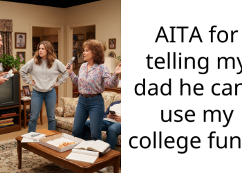 AITA for telling my dad he can’t use my college fund?