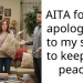 AITA for not apologizing to my sister to keep ‘the peace’?