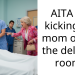 AITA for kicking my mom out of the delivery room?