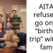 AITA? I refused to go on my “birthday trip” with my family