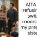 AITA for refusing to switch rooms with my pregnant sister?
