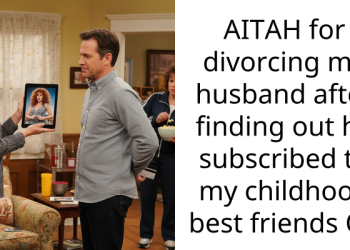 AITAH for divorcing my husband after finding out he subscribed to my childhood best friends OF