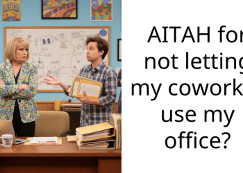 AITAH for not letting my coworker use my office?