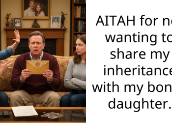 AITAH for not wanting to share my inheritance with my bonus daughter.