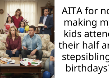 AITA for not making my kids attend their half and stepsiblings birthdays?