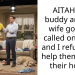AITAH My buddy and his wife got cps called on them and I refused to help them clean their house