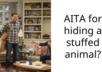 AITA for hiding a stuffed animal?