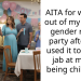 AITA for walking out of my sister’s gender reveal party after she used it to take a jab at me for being childfree?