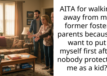 AITA for walking away from my former foster parents because I want to put myself first after nobody protected me as a kid?