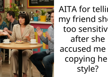AITA for telling my friend she’s too sensitive after she accused me of copying her style?