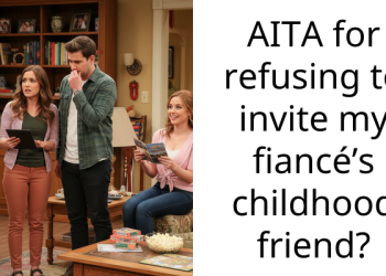 AITA for refusing to invite my fiancé’s childhood friend?