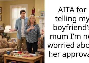 AITA for telling my boyfriend’s mum I’m not worried about her approval?