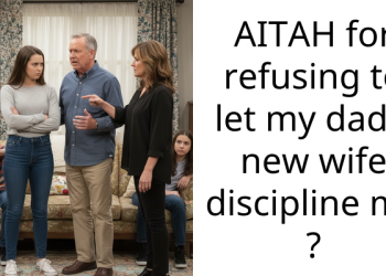 AITAH for refusing to let my dad’s new wife discipline me ?