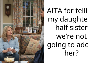 AITA for telling my daughter’s half sister we’re not going to adopt her?