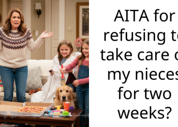 AITA for refusing to take care of my nieces for two weeks?