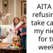 AITA for refusing to take care of my nieces for two weeks?