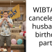 WIBTA if I canceled my husband’s birthday party?