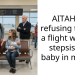 AITAH for refusing to take a flight with my stepsister’s baby in my lap?
