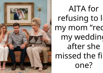 AITA for refusing to let my mom “redo” my wedding after she missed the first one?