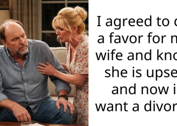 I agreed to do a favor for my wife and know she is upset and now i want a divorce