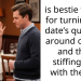 is bestie wrong for turning her date’s question around on him and then stiffing him with the bill?