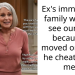 Ex’s immediate family will not see our son because I moved on after he cheated on me.