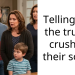 Telling kids the truth = crushing their souls?
